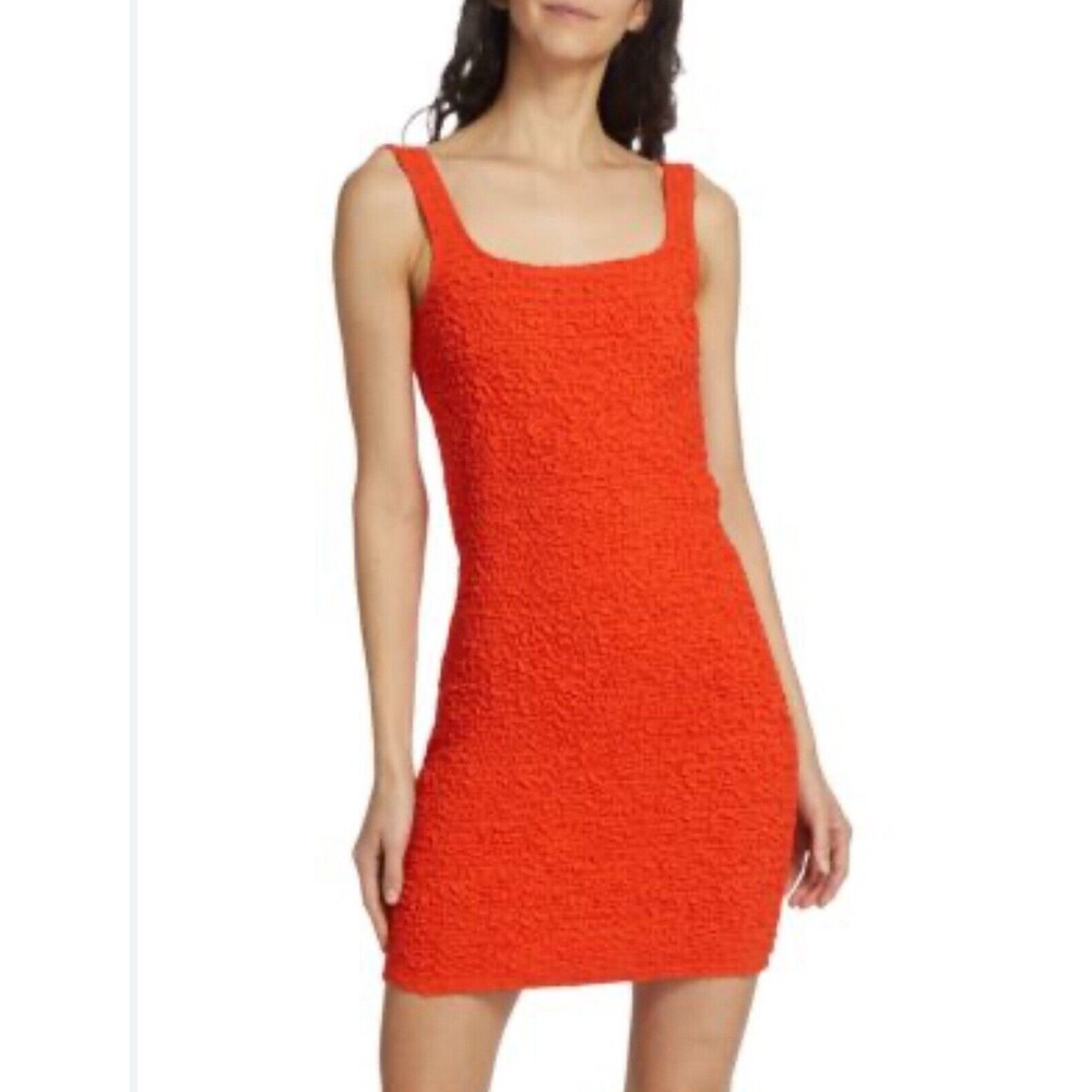 RAILS Julie Popcorn Knit Mini Dress In Cherry Sz Sm New W\O Tag